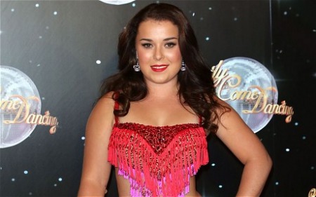 08.08.13 -  Dani Harmer, star of BBC's "Strictly Come Dancing" and "Tracey Beaker".