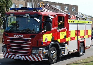 Bedroom Fire Tackled In Sittingbourne