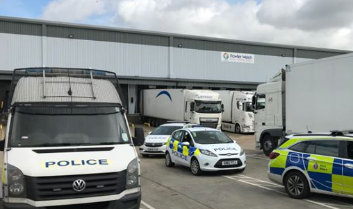 Suspected Illegal Immigrants Found In Teynham Lorry