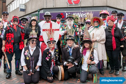 High Street Gets Ready For St George's Day