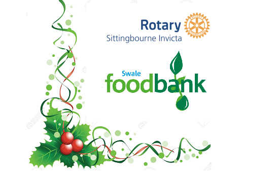 Rotary And Swale Foodbank Christmas Appeal