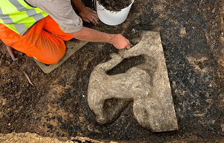 Roman Fossils And Statue Discovered In Teynham