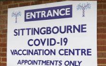 COVID-19 Vaccination Centre Opens In Sittingbourne
