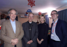 Justin Welby Visits Demelza For Christmas