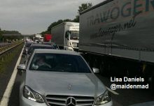 Town Gridlocked Again After Two M2 Accidents