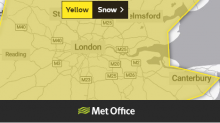 Met Office Issue Yellow Warning For Snow And Ice