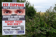 More Action Taken Against Fly-Tippers In Swale
