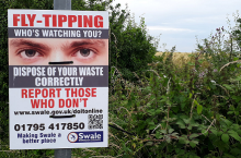 Council Joins Police On Flytipping Crackdown