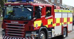 Large Industrial Estate Fire In Hartlip